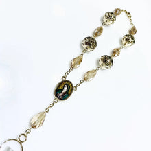 MISTERIO GOTA CRISTAL CON CALABAZA ELEGANTE Y CRISTO GOTITA