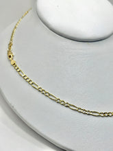 CADENA FÍGARO CÁRT - 3 MM x 50 CM - ORO 10K