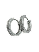 ARRACADA HUGGIE MEDIANA BÁSICA - PLATA .925