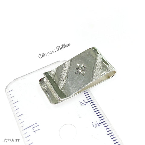 CLIP PARA BILLETES MEDIANO - PLATA .925