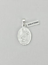 CADENA CON MEDALLA SAN MARTIN CABALLERO - PLATA .925
