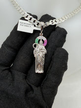 DIJE SAN JUDAS TADEO COMPLETO 3D ITALY - PLATA .925