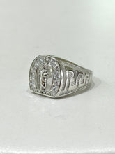 ANILLO HERRADURA CON SAN JUDAS TADEO - PLATA .925