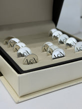 ESTUCHE 1 - ARRAS CHICAS PERSONALIZADAS + CAJA - PLATA .925