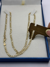 CADENA FÍGARO CÁRT - 3 MM x 50 CM - ORO 10K