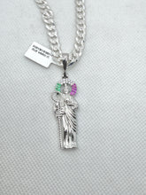 DIJE SAN JUDAS TADEO COMPLETO 3D ITALY - PLATA .925
