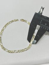 PULSO CART FIGARO 3x1 - 21.5 cm x 4 mm - ORO 10K