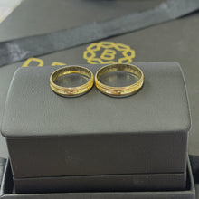 GRABADO LÁSER EN ARGOLLAS DE MATRIMONIO