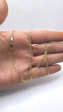 CADENA FÍGARO CART 3x1  - 2.5 MM - ITA - ORO 10K