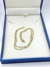 CADENA FÍGARO CART 3x1  - 2.5 MM - ITA - ORO 10K