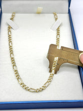 CADENA FÍGARO CÁRT - 4 MM - ORO 10K