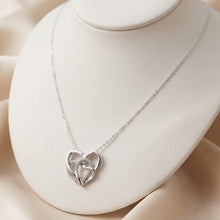 COLLAR GARGANTILLA CORAZÓN TRIPLE - PLATA .925
