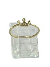 ANILLO CORONA LISA MINI - ORO 10K