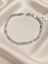 PULSERA TROQUELADO PLANA - PLATA .925