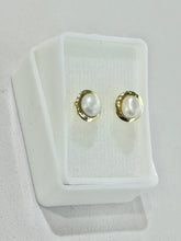 ARETE PERLA CON BASE CHICO - ORO 10K