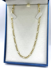 CADENA FÍGARO CÁRT - 4 MM - ORO 10K