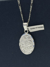 CADENA CON MEDALLA SANTÍSIMA TRINIDAD - PLATA .925