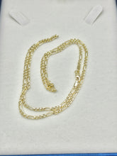 CADENA FÍGARO CART 3x1  - 2.5 MM - ITA - ORO 10K