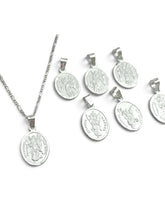 CADENA CON MEDALLA 7 ARCÁNGELES - PLATA .925