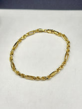 PULSO FÍGARO TORZAL - 21 CM x 3.5 MM - ORO 10K