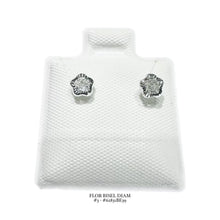 BROQUEL FLOR ZIRCONIA BISEL DIAMANTADO