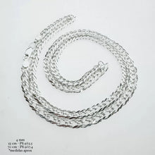 CADENA DOBLE ROMBO 4 mm - PLATA .925