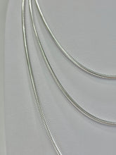 CADENA COLA DE RATA - 3 mm - PLATA .925