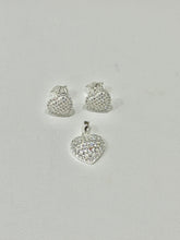 SET / JUEGO CORAZON - PLATA .925