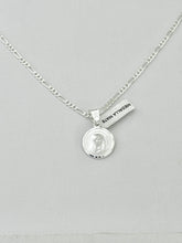 CADENA CON MEDALLA VIRGEN NUESTRA SEÑORA DE LOS DOLORES / LA DOLOROSA - PLATA .925