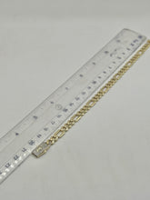 PULSO FIGARO CART 3x1 - Broche piedra - 21 cm x 6.5 mm - ORO 10K