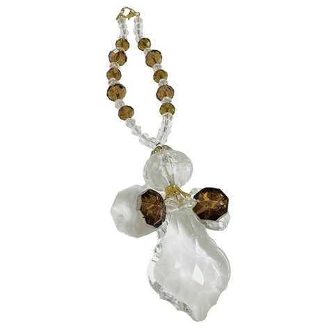 ANGEL DE CRISTAL PARA RETROVISOR GRANDE - CAFÉ