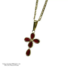 GARGANTILLA CON CRUZ GOTITAS