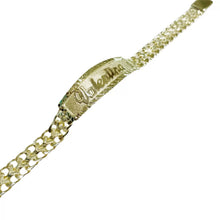 LETRAS RESALTADAS DE ORO - EN ESCLAVA DE ORO