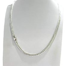 CADENA BARBADA - HECHA A MANO - 5 MM - PLATA .925