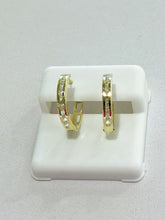 ARRACADA HUGGI CANAL ZIRCONIA MED - ORO 10K