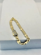 PULSO FIGARO GUCHI - Broche piedra - 16 cm x 5 mm - ORO 10K