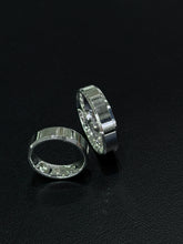ARGOLLA LISA 5 MM - FILO ESPEJO DIAGONAL - PLATA .925