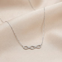 GARGANTILLA INFINITO DOBLE - PLATA .925