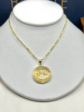 CADENA FÍGARO CART 3x1 CON DIJE CENTENARIO ESCALA - 60 CM - ORO 10K