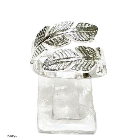 ANILLO PLUMA - PLATA .925