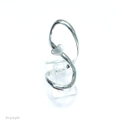 ANILLO LARGO LINEA CON CORAZÓN