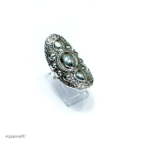 ANILLO OVAL TIPO PLATILLO