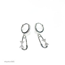 ARRACADA CON SEGURITO COLGANTE - PLATA .925