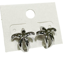 ARETE ESTRELLA DE MAR TIPO ARRACADA - PLATA .925