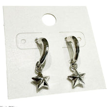 ARETE 1/2 ARRACADA CON ESTRELLA - PLATA .925