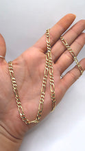 CADENA FÍGARO CÁRT - 4 MM - ORO 10K