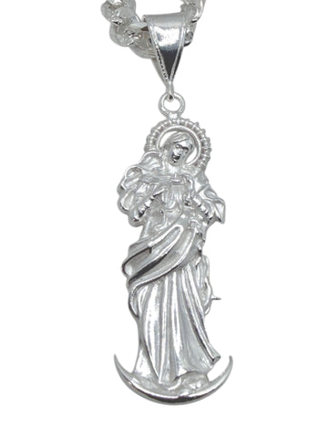 DIJE VIRGEN DESATANUDOS - PLATA .925