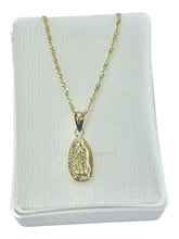 CADENA CON DIJE VIRGEN GUADALUPE BULTO - ORO 10K
