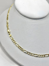 CADENA FÍGARO CÁRT - 4 MM - ORO 10K