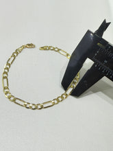 PULSO CART FIGARO 3x1 - 20.5 cm x 5.5 mm - ORO 10K